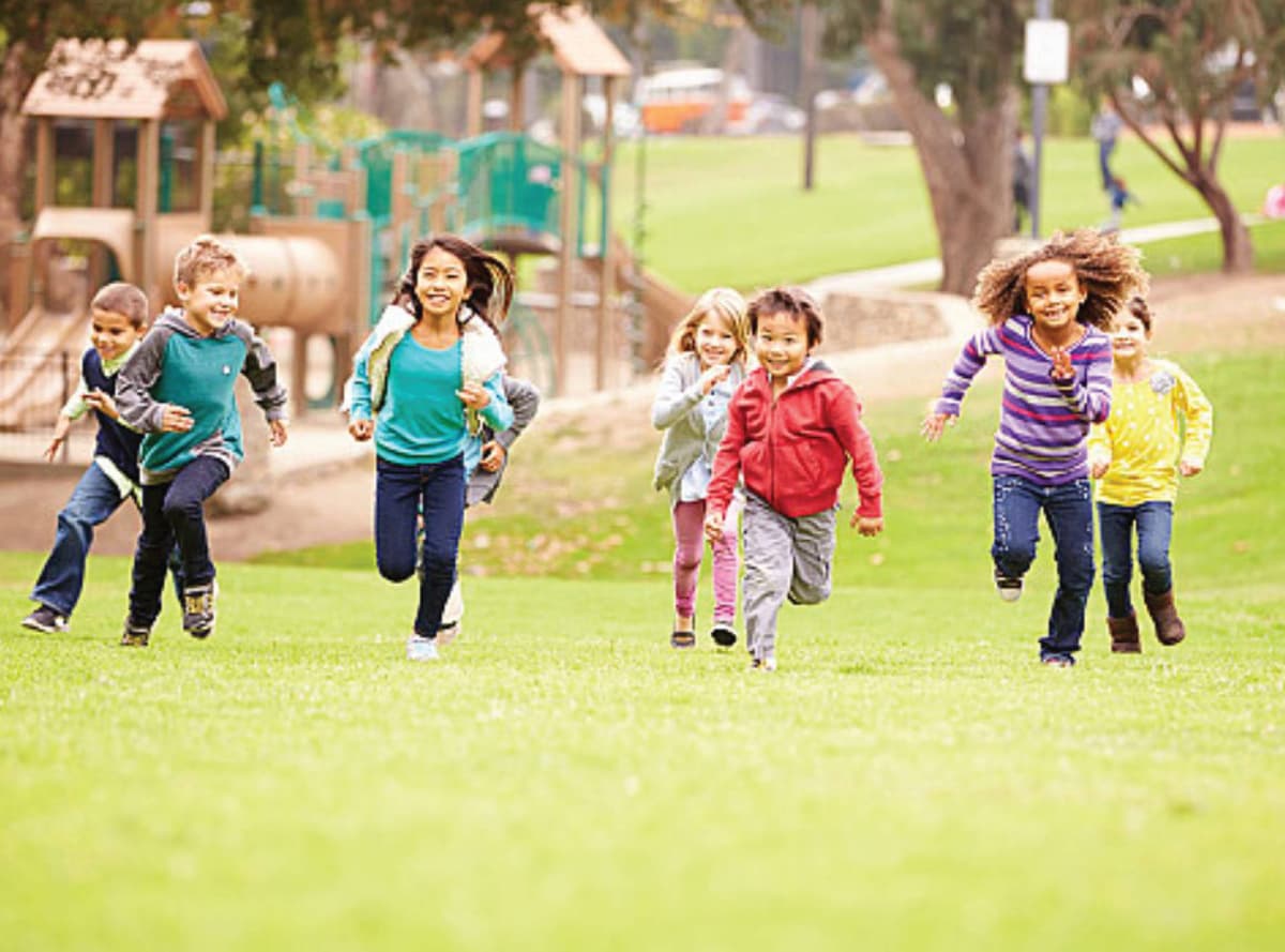 Children playing